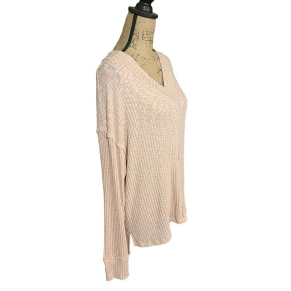 Caslon V Neck Ribbed Sweater - Picture 4 of 7